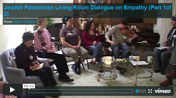 jewish palestinian living room dialogue